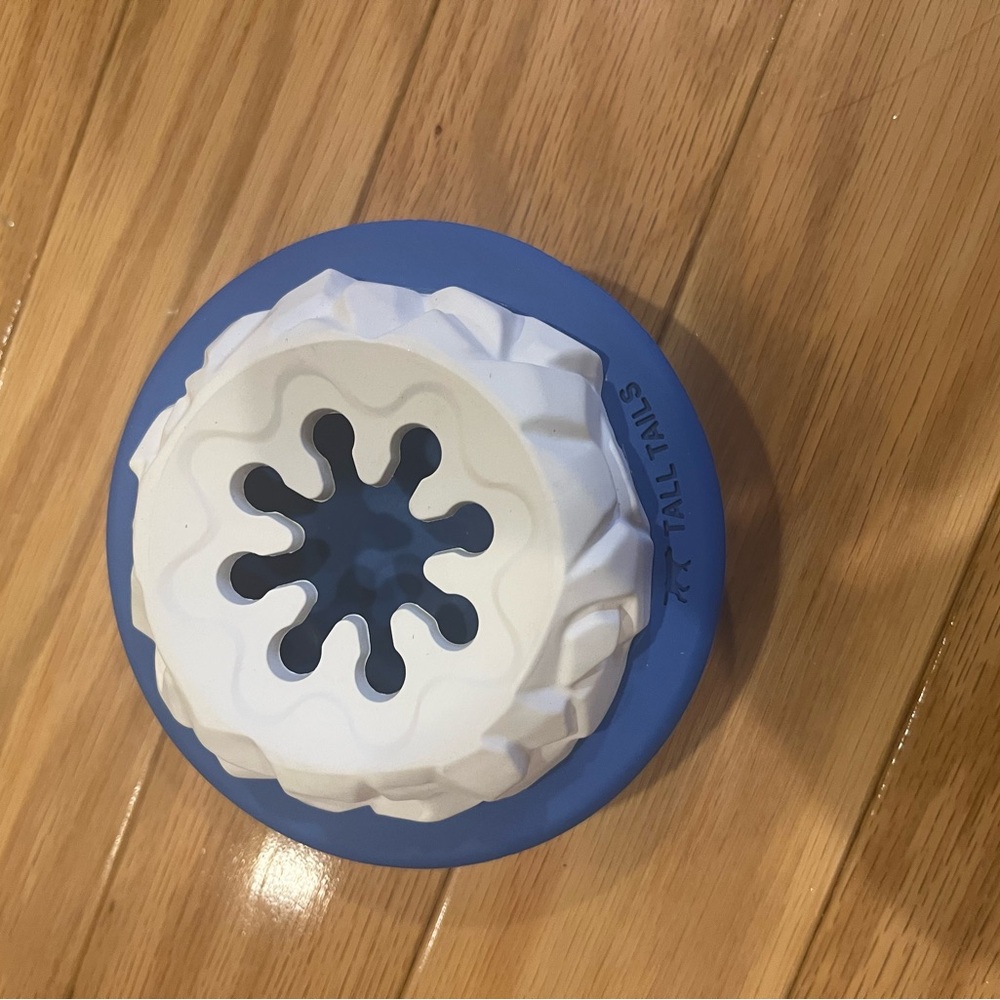 Interactive Blue and White Pet Toy
